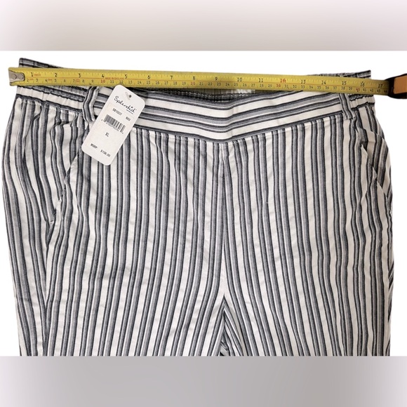 NWT-Splendid Navy Pinstripe Pants XL - Picture 4 of 10